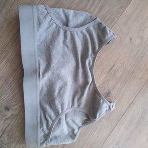 NWOT MOMCOZY Gray nursing bra